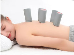 Electric silicone cupping therapy massager