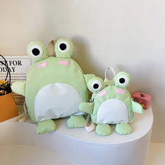Cute Cute Cartoon Frog Backpack