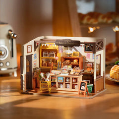Rolife Becka's Baking House DIY Miniature House For Kids 3D Wooden Toys