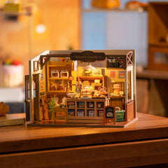 Rolife Becka's Baking House DIY Miniature House For Kids 3D Wooden Toys